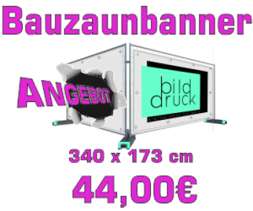 Bauzaunbanner 510g PVC-Banner