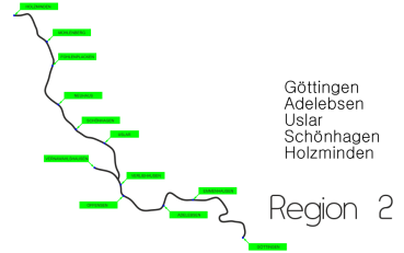 6 Monate Buswerbung Sideboard Regio Linien Region 2