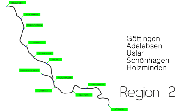 3 Monate Buswerbung Sideboard Regio | Region 2